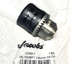 3/8-24 Jacobs Multicraft Drill Chuck 32051C 1.0-10mm NEW
