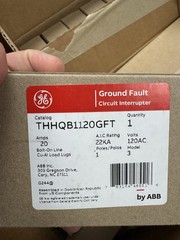 GE THHQB1120GFT GFCI Bolt-On
