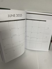 Punch Studio 12 Months Green Floral 2025 Planner Monthly & Weekly Planner