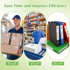Direct Thermal Shipping Labels for Zebra Printer 4×6 2×2 3×2 4×3 3×1 2.25×1.25