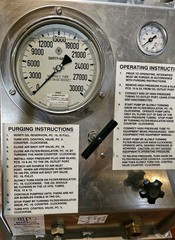 MAPECO Walz & Krenzer Intensifier 30,000 PSI Hydraulic Portable Intensifier