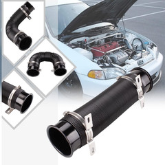 3″ Turbine Intake Pipe, Cold Air Intake Pipe 76MM Adjustable Flexible Hose Tube