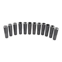 12 Pcs #3 Morse Taper Collet Set 1/8″ – 3/4″ 3MT MT3 3/16 1/4 3/8 1/2 5/8 Chuck