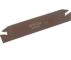 SP200 GTN-2 Grooving Cut-Off Carbide Inserts with SPB26-2 Blade Slotting Tool