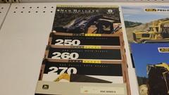 1990s JOHN DEERE, ASV Heavy Equipment BROCHURE LOT compact equipment