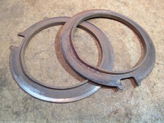 2 John Deere Y2630B Corn Planter Plate Spacers False 494 694 24B 71 Cast Iron