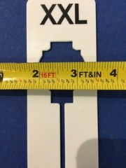 CLOTHING SIZE DIVIDERS 3-4 THRU 17-18 RECTANGLE 5 EACH