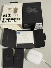 Timekettle M3 Language Translator Earbuds, Two-Way Translator Device with APP…