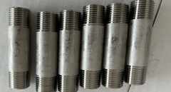 1/2″ x 4″ Type 304l Stainless Steel Pipe Nipple set of 6 pcs fast shipping
