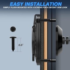 15Amp 125V AC Power Inlet Port Plug Integrated Dual 18″ Extension Cord Y Splitte