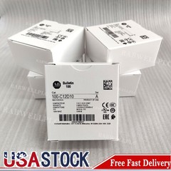 New AB 100-C12D10 /A MCS-C IEC Contactor 12A 110V 50Hz/120V 60Hz USA