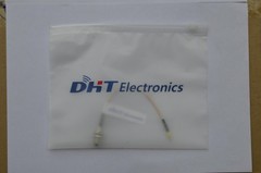 2PCS RF coaxial Coax Cable Assembly MCX Male to F Female 6”