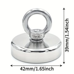 Super Strong Neodymium Fishing Magnet Hook N52 Heavy Duty Rare Earth Magnet with