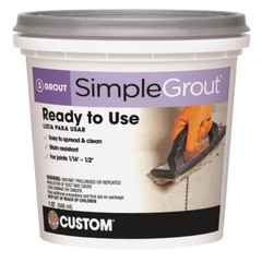 Custom Building Products PMG380QT Haystack Indoor Pre-Mixed Grout 1 qt.