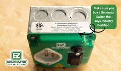 The Original, Patented, UL/CSA Approved Manual Transfer Switch – Made in the USA