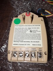 NOS ADEMCO 1361X10 POWER SUPPLY WITH POWERLINE INTERFACE FOR X10 COMPATIBLE B404
