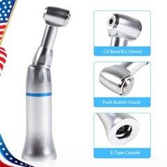 Dental Slow Speed Contra Angle Handpiece Fit NSK 1.6mm Friction Grip Push Button