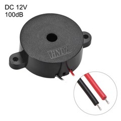 DC 12V Active Electronic Buzzer Alarm Intermittent Sound Beep Speaker 100dB