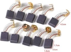 10 PC Electric Carbon Brush Motor for Power Tool 153# (0.256″ x 0.531″ x 0.709″)