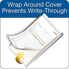 3-Part Carbonless Sales Order Book, 50 Sets per Book, Wraparound Cover, 250 Tota