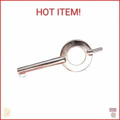 Rothco Standard Handcuff Key, Nickel Plated