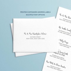 4×2 Blank Address Shipping Labels Mailing Sticker 10 UP for Laser Inkjet Printer