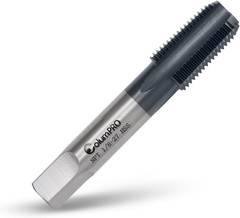 1/8”-27 NPT Pipe Tap, High-Speed Steel Thread Tap with AD+ Coating, Heavy-Duty T