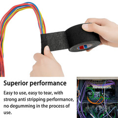 Wire Harness Tape 2in x 49.2ft Automotive Heat Resistant Cloth Electrical Wrap