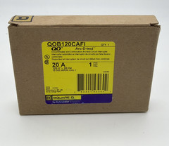 Square D QOB120CAFI 20A 1-Pole AFCI Bolt-On Breaker for QO Panel New