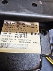 MOTOROLA CONVERTACOM XTS/MTP VEHICULAR ADAPTER NTN8560 N2001A W MIC SPEAKER