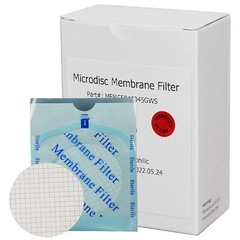 MCE Membrane Filter,Sterile,Black Grid, 47 mm,0.45µm,100-4000pcs,Lab Disc Filter