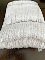~ 12 PAIRS STRING KNIT GLOVES ~ PROJECT SOURCE ~ WHITE ~ SIZE ( L ) LARGE ~ NEW~