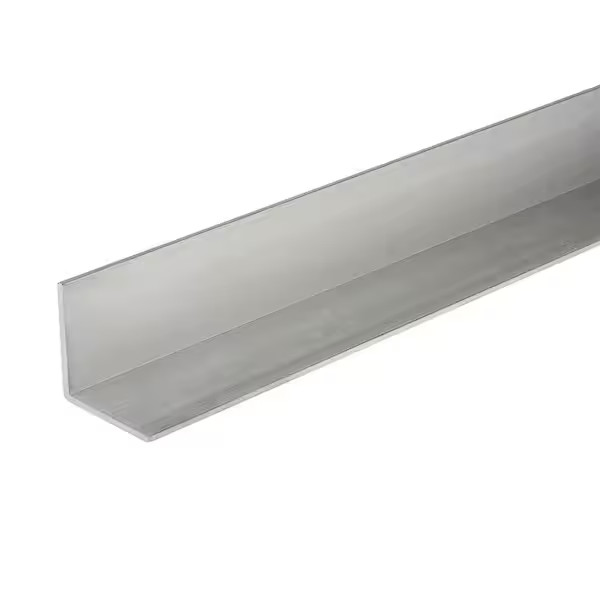 3/4 in. x 3 ft. – 1/16 in. Thick Aluminum Angle