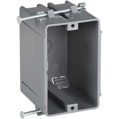 1 Gang New Work Electrical Nail Outlet Box Remodel Junction Box 18cu In Recept