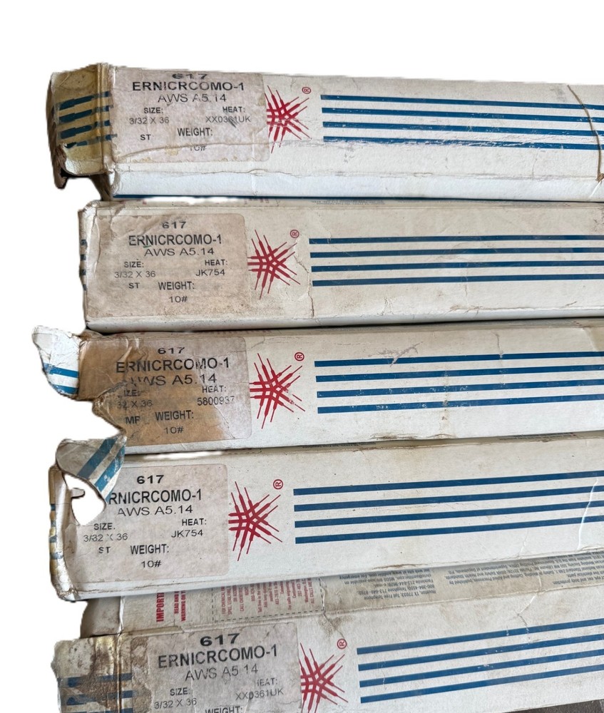 ERNiCrCoMo-1 Welding Filler Rod – 3/32″ in x 36 in – AWS A5.14