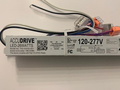 ACCUDRIVE ELECTRONIC LED DRIVER 26 WATTS Model No. 702-00530-001