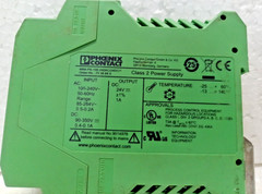 Phoenix Contact 29 38 84 0 Mini-PS-100-240AC/24DC/1 Order No- 2938840 Class 2