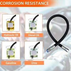 Hydraulic Hose Swivel Assembly 1/2” with Female JIC X45°, 36IN 3988 psi