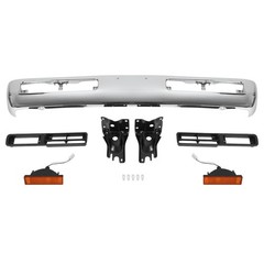 Bumper Face Bar w/ Amber Signal Lamp Bezel Kit 1996-1997 Nissan Pickup NI1002130