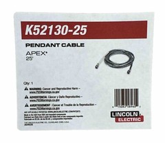 Lincoln Electric K52130-25 Pendant Cable, 25FT. 7.6M.