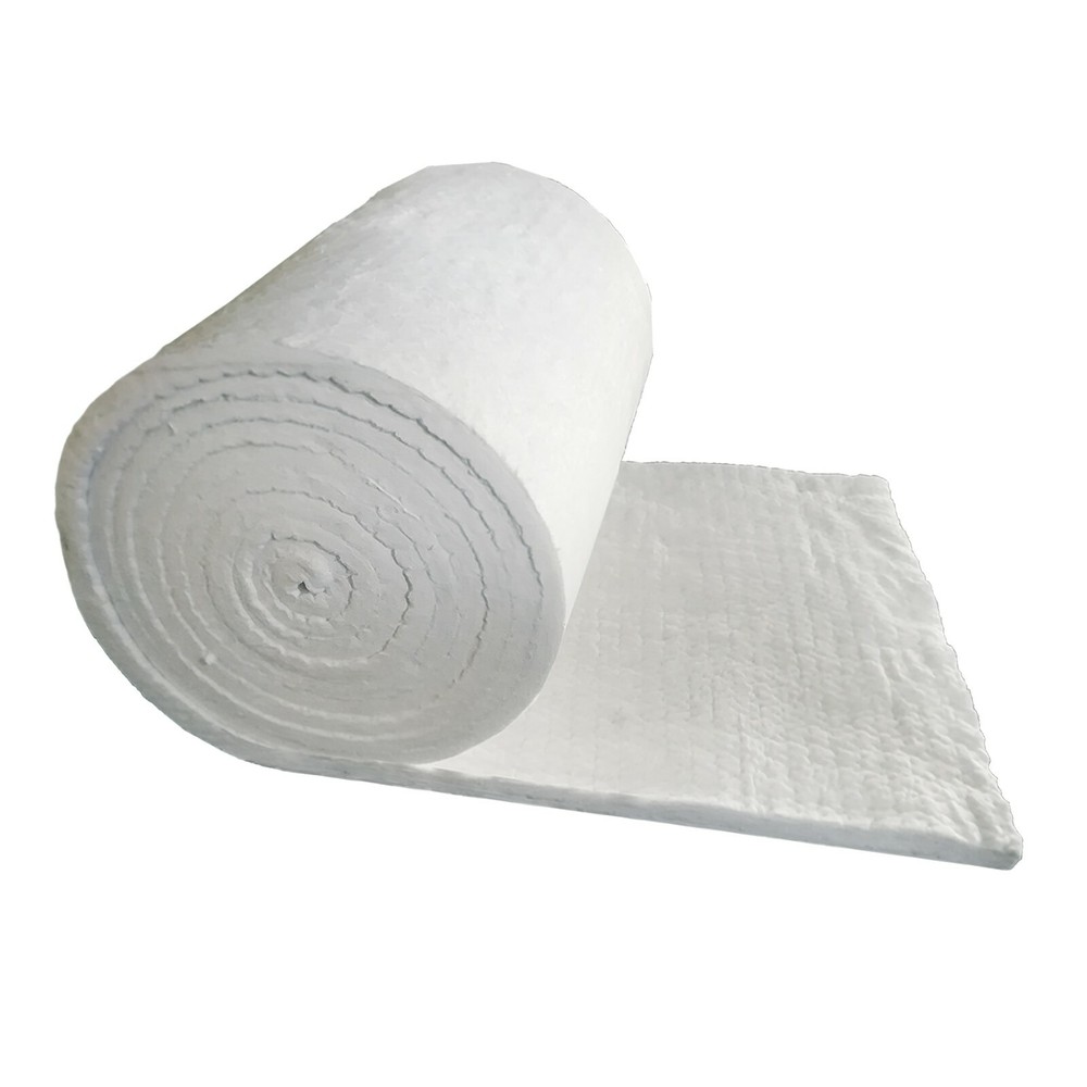 Ceramic Fiber Blanket 2400F 8# High Temp Thermal Insulation 2″x24″x12.5′