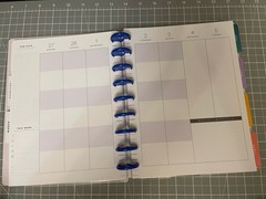 Happy Planner Classic Squad Girls Planner 12 Months 9 Disc Vertical Color Block