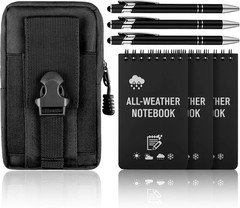 7 PCS Waterproof Notebook Set, 3 Write in the Rain Notebook & 3 Write in the Rai