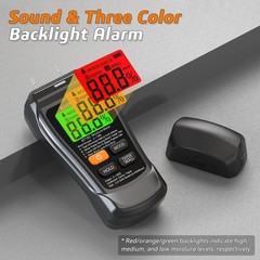 RDINSCOS Digital Moisture Meter for Wood | Moisture Detector with Firewood Te…