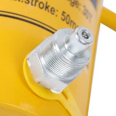 LABLT 30T Hydraulic Hollow Ram Cylinder 2″/50mm Stroke Working Single Acting
