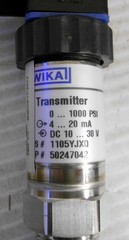 Wika 50247042 Pressure Transmitter S-10 0…1000PSI 4…20mA DC10…30V