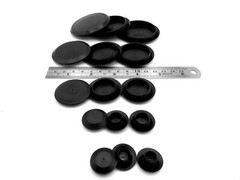 Hole Plug Caps – Pick Fit From 1/4″ To 4″ Hole Plugs – Fits On 1/16″ Thick Panel