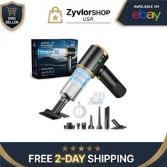 Cordless Handheld Vacuum Cleaner with HEPA Filter & 16000Pa Suction