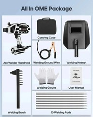 Saker Portable Electric Welding Machine,110V Portable Welder Handheld with IG
