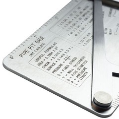 HFS(R) Pipe Pit Welding Gauge Inspection 0 to 1/2″ in 1/64″ & .020 Increments